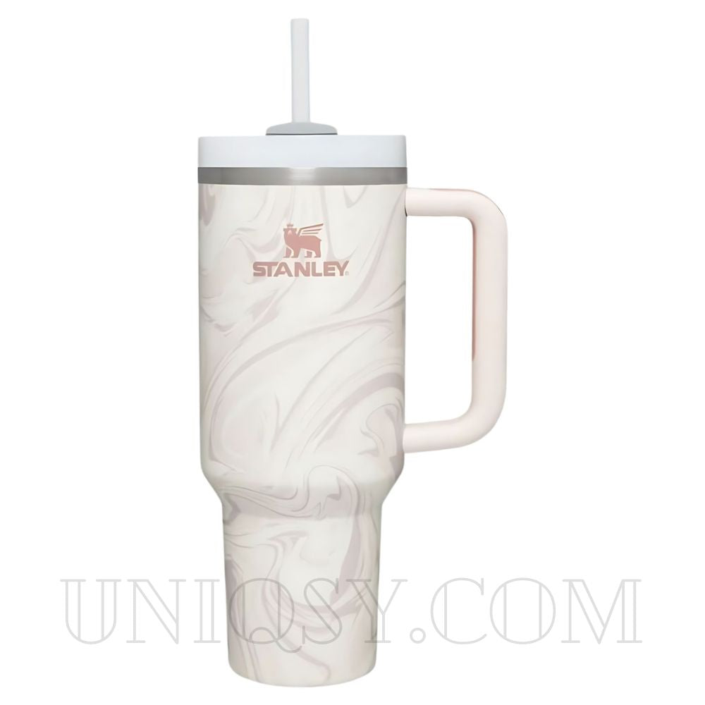 Stanley 40 OZ Tumbler Cup with Handle and Straw