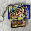 Lucario-EX Card Quicksand Keychain