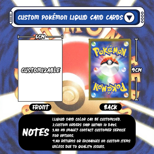 Arceus V Card Quicksand Keychain