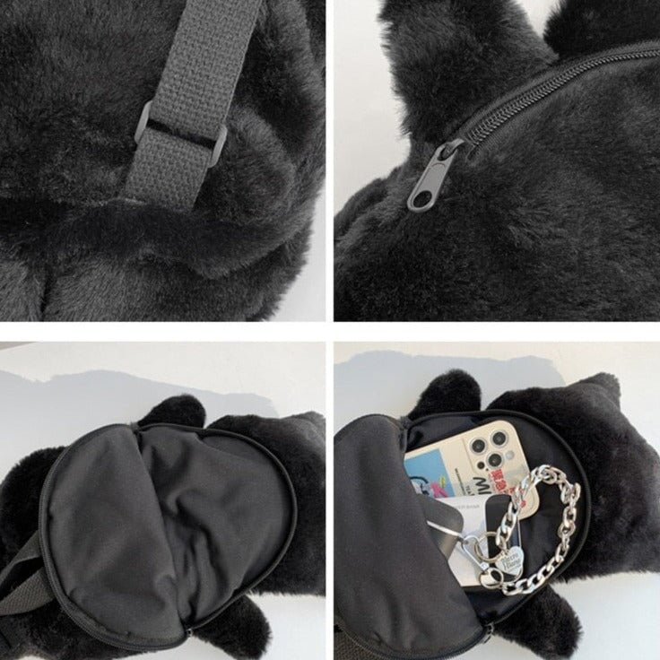 Adorable Mini Skeleton Plush Backpack - Perfect for Fun Adventures!