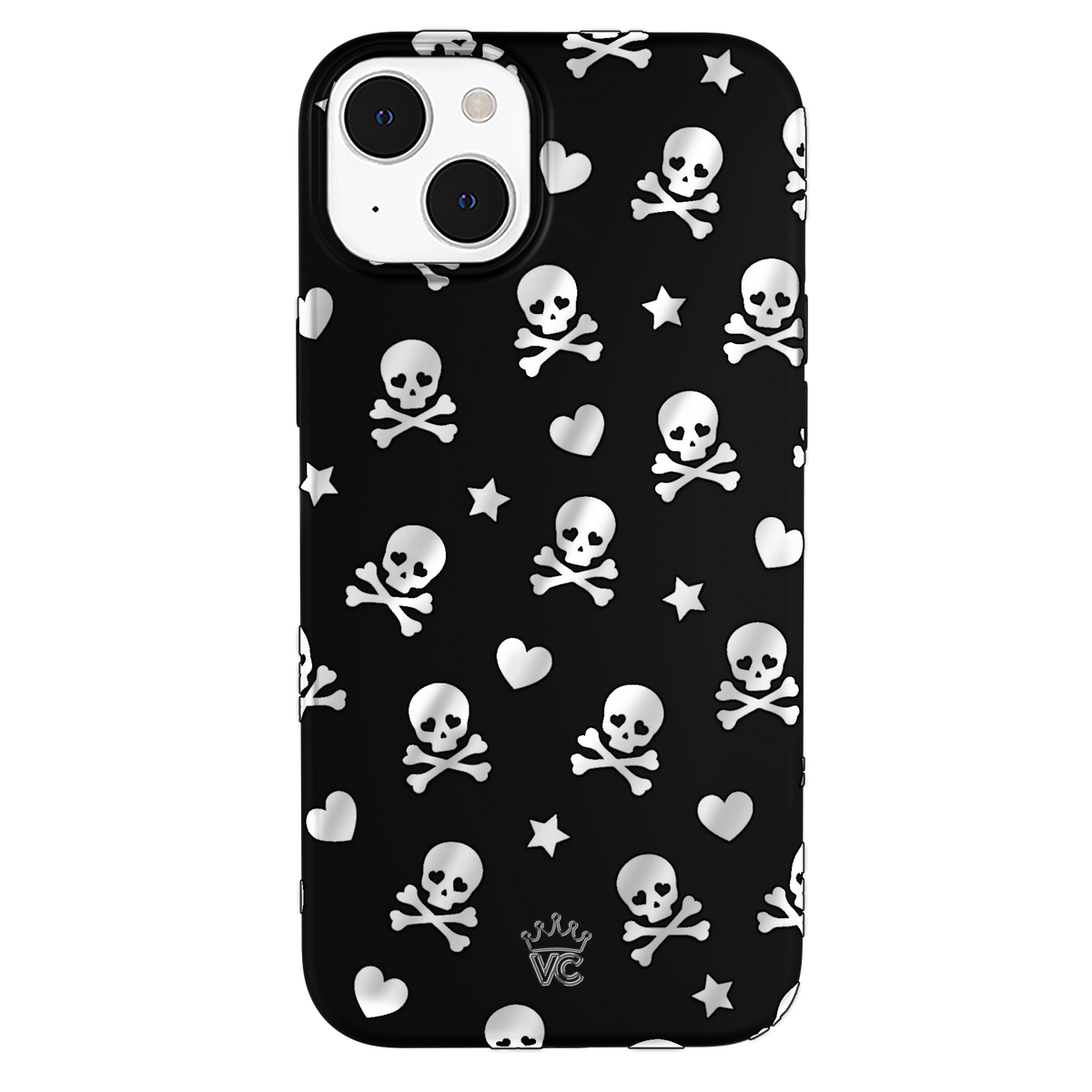 Chrome Skulls iPhone Case