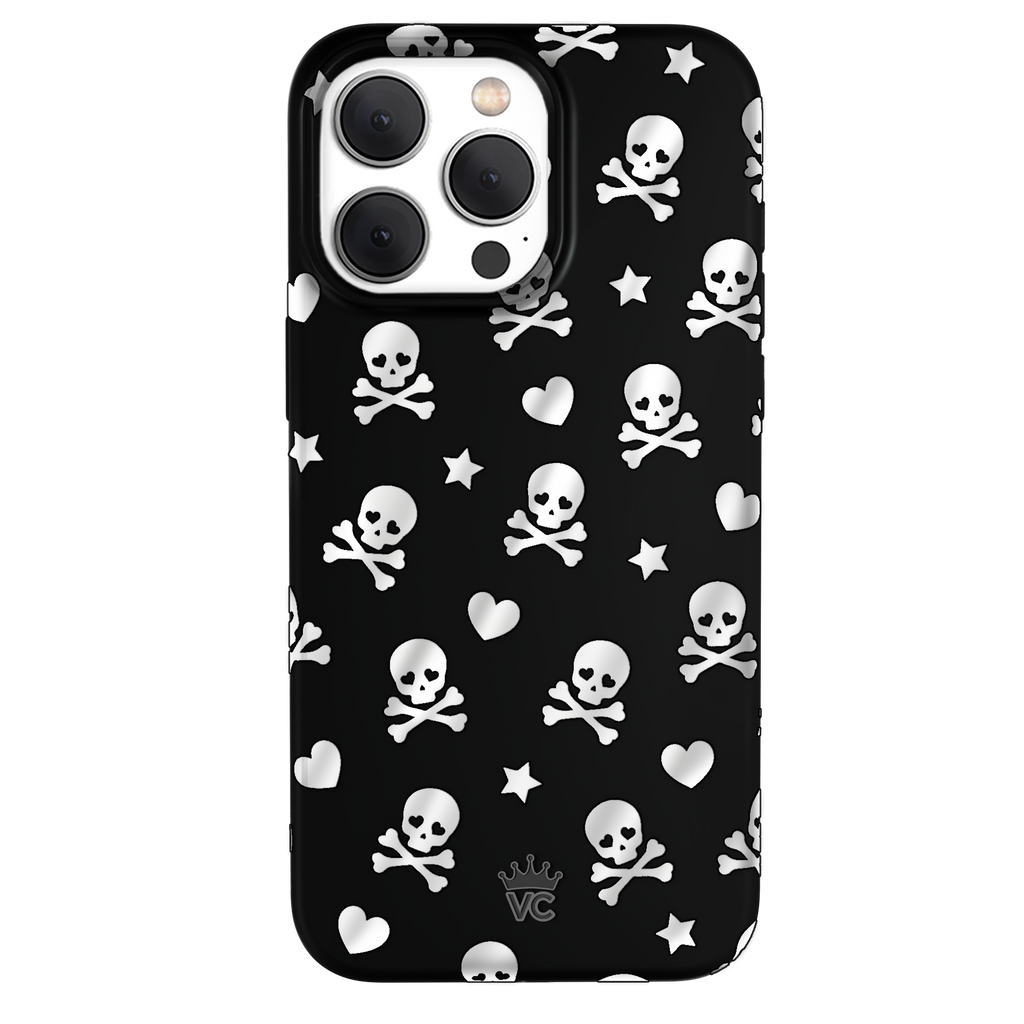 Chrome Skulls iPhone Case