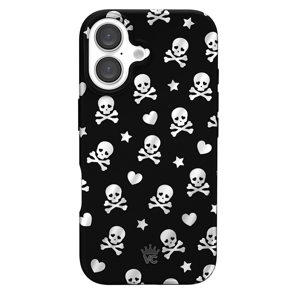 Chrome Skulls iPhone Case