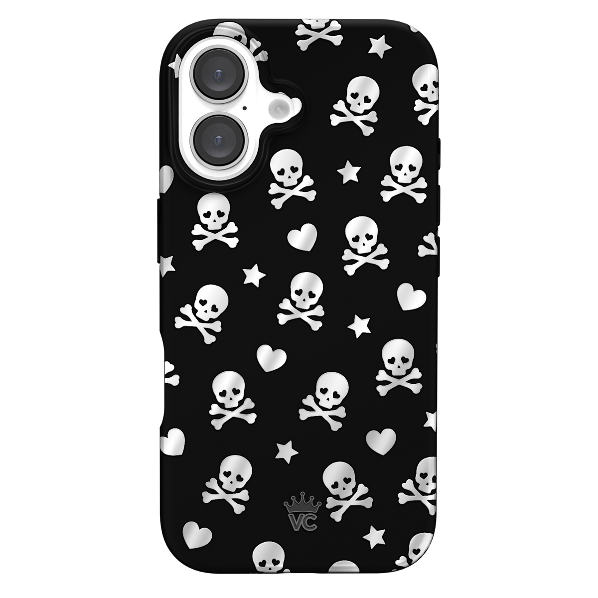 Chrome Skulls iPhone Case