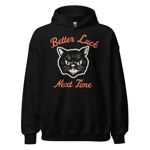 Better Luck Cat Pullover Hoodie